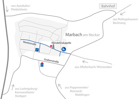 Anfahrtsskizze Anfahrtsskizze